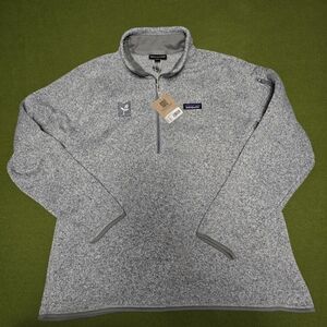 Patagonia Men's Heathered Gray Zip-Up Sweater